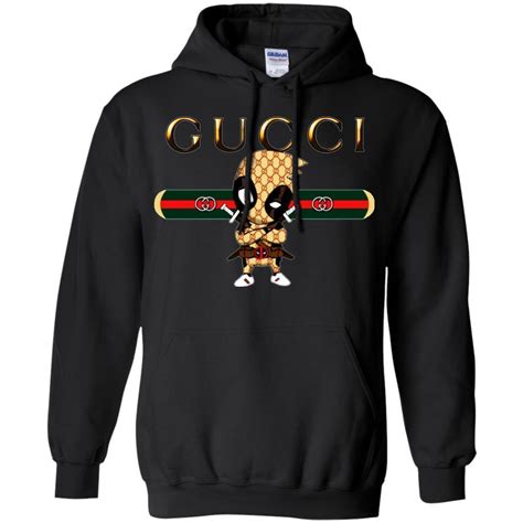 sweat gucci deadpool|gucci laid back hoodie.